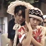 通し稽古風景より 前田亜季さんと